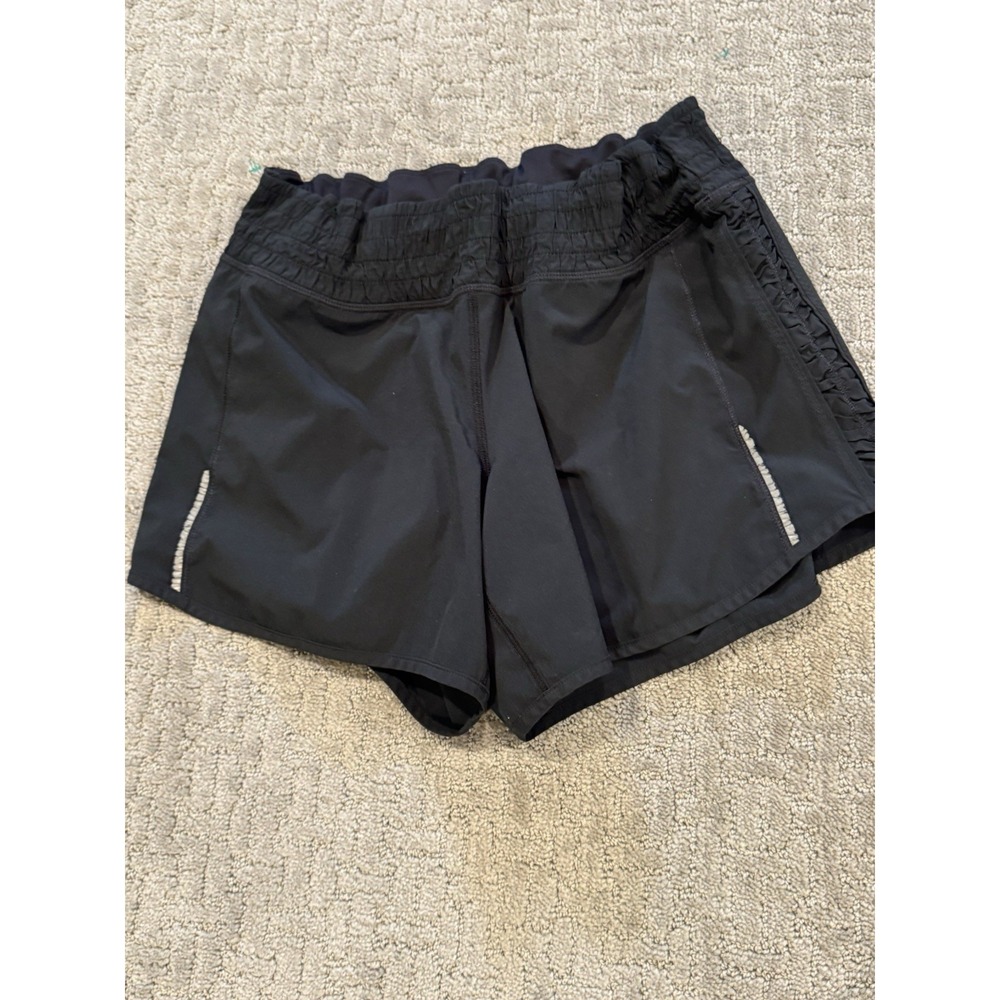 Lemon Women's Black Athletic Shorts